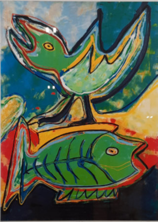 Zeefdruk, Maya Wildevuur, 171/200, 1994